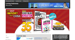 Desktop Screenshot of lovingindonesia.com
